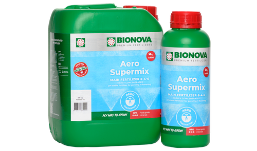 Bionova Aero Supermix - Zweikomponenten-Basisdünger für Hydroponik ⠋