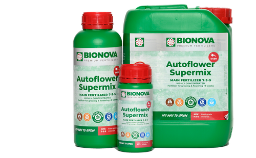 Bionova Autoflower Supermix - Zweikomponenten-Basisdünger für Hydroponik