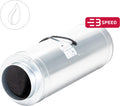 CanFan Isomax 160/430 schallgedämmter Rohrventilator mit 160-mm-Anschluss 
