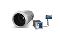 CanFan Isomax 250/1480 schallgedämmter Rohrventilator mit 250-mm-Anschluss 