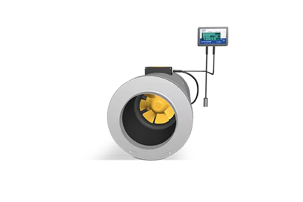 CanFan Q-Max EC 200/1203 schallgedämmter EC-Rohrventilator mit 200-mm-Anschluss 
