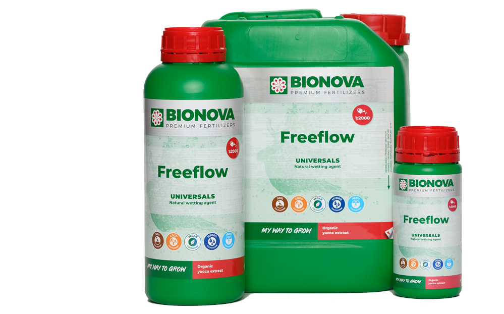 Bionova Freeflow - Yucca-Extrakt in 5 L, 1 L und 250 ml Flaschen