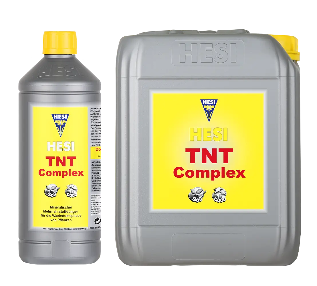 Hesi TNT Complex – Wachstumsdünger für Erde & Coco | Riluma