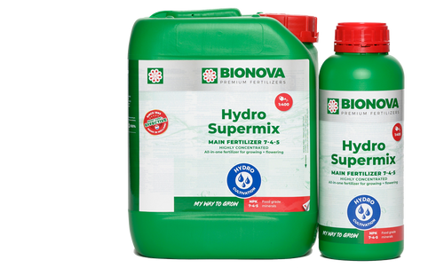 Bionova Hydro Supermix - Zweikomponenten-Basisdünger für Hydroponik ⠋