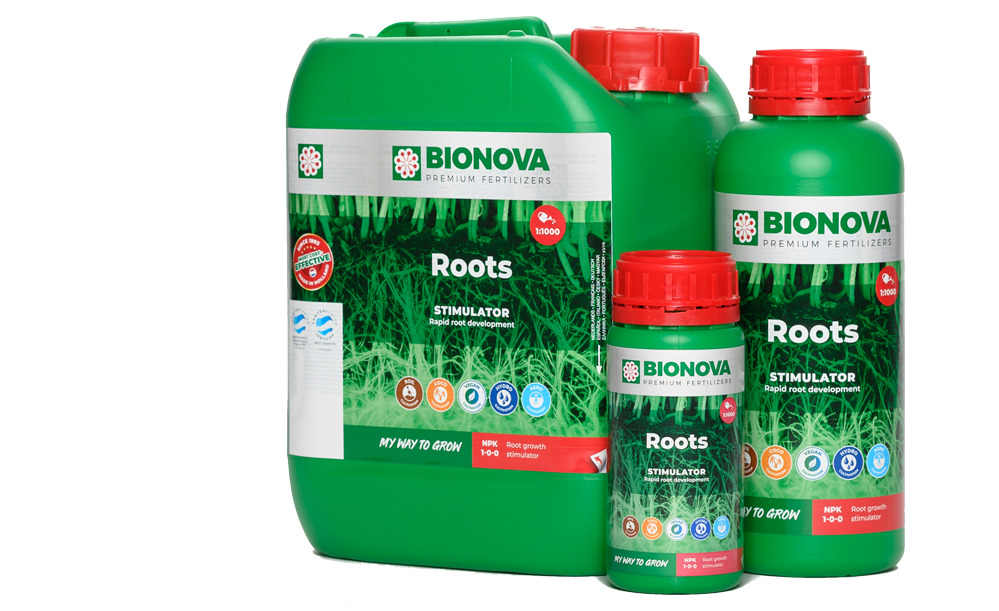 Bionova Roots - Flaschen in 250 ml, 1 l und 5 l