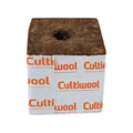 Cultiwool Prime Stone Wool Growing Cube 75 × 75 × 65 mm mit kleinem Pflanzloch